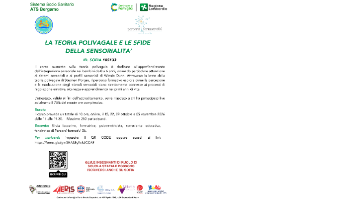 immagine di LA TEORIA POLIVAGALE E LE SFIDE DELLA SENSORIALITA’ - ID SOFIA 105133