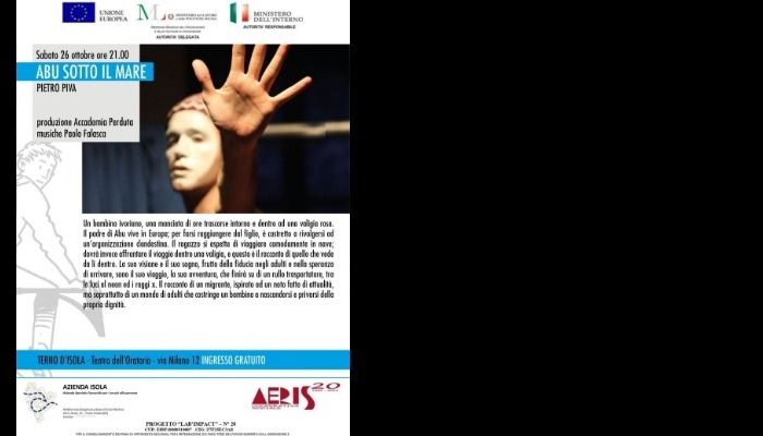 ABU SOTTO IL MARE - Sabato 26 ottobre ore 21.00 a Terno d'Isola