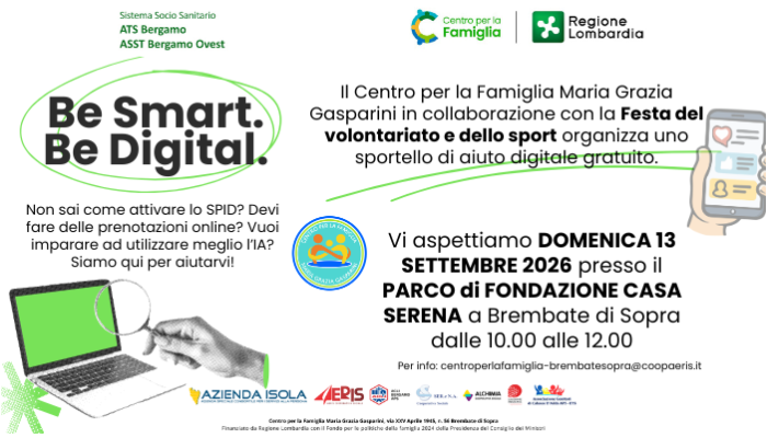 immagine di Be Smart, Be Digital - sportello digitale gratuito