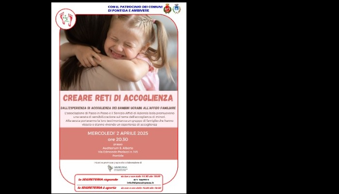 CREARE RETI DI ACCOGLIENZA