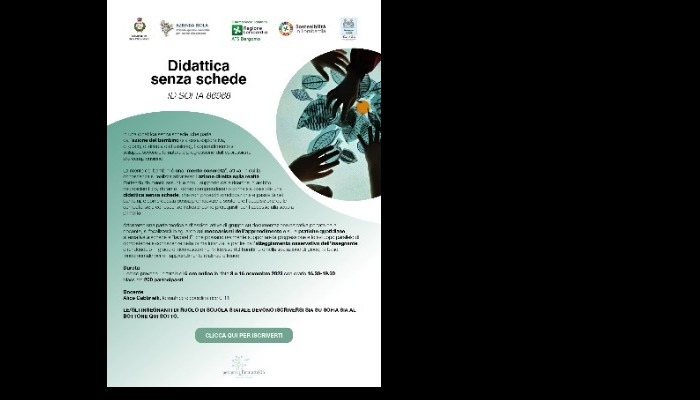 Percorso di formazione: Didattica senza schede
