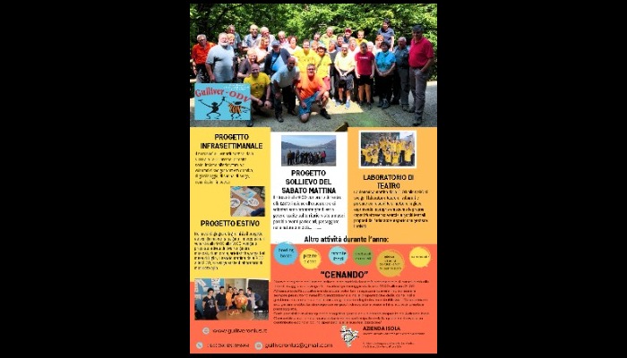 «Cenando» dell'Associazione Gulliver Bando Associazioni 2025