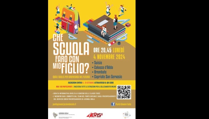 CHE SCUOLA FARO' CON MIO FIGLIO/A? Quali skills per orientarsi nel futuro