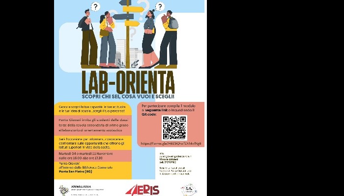 Lab Orienta: scopri chi sei, cosa vuoi e scegli!