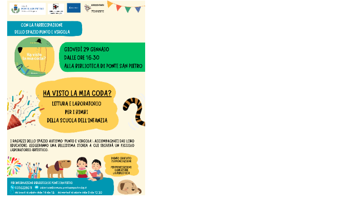 Ha visto la mia coda? Lettura e laboratorio per i bimbi della scuoola dell'infanzia