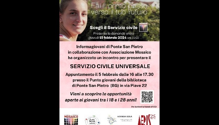 Presentazione del Servizio Civile Universale
