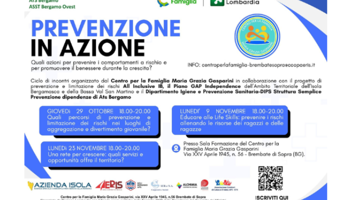 immagine di PREVENZIONE IN AZIONE: un ciclo di incontri per promuovere il benessere dei ragazzi e delle ragazze