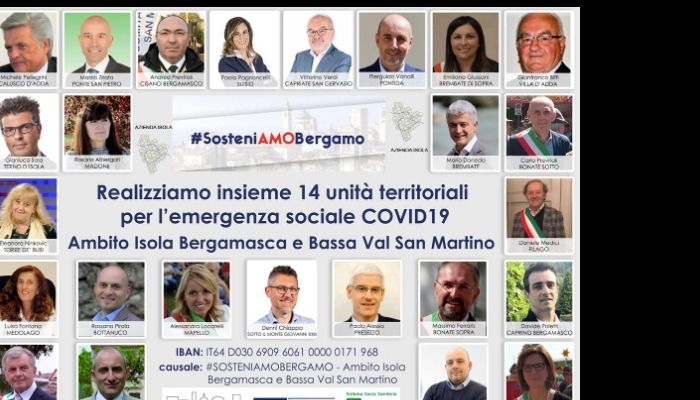 Costituzione di 14 Unità Territoriali per la gestione dell’Emergenza Sociale (UTES) correlata al Covid-19 in collaborazione con la Protezione Civile