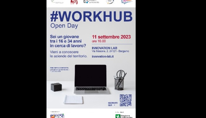 #Workhub Open day INNOVATION LAB Bergamo